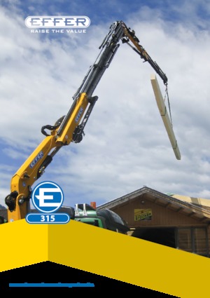 Hidraulikus rakodódaruk Effer 315 6S