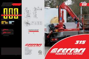 Hidraulikus rakodódaruk Ferrari® 315 A2 