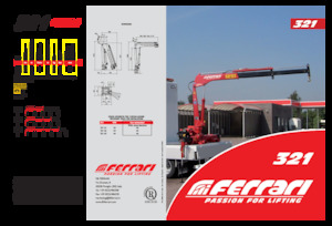 Hidraulikus rakodódaruk Ferrari® 321 A3 