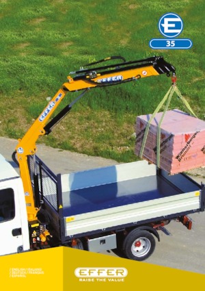 Hidraulikus rakodódaruk Effer 35 S1