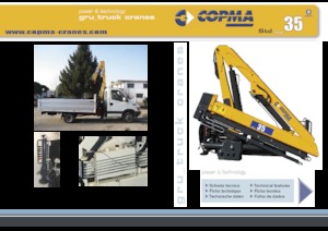 Hidraulikus rakodódaruk COPMA 2000 35.2