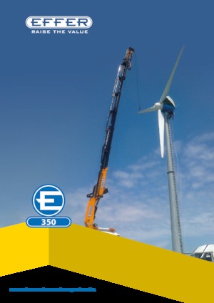 Hidraulikus rakodódaruk Effer 350 4S