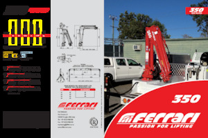 Hidraulikus rakodódaruk Ferrari® 350 A4 