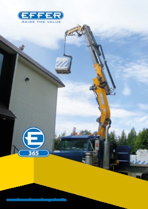 Hidraulikus rakodódaruk Effer 365 4S