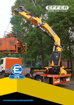 Hidraulikus rakodódaruk Effer 375 3S