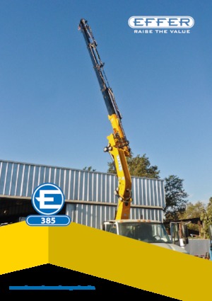 Hidraulikus rakodódaruk Effer 385 6S