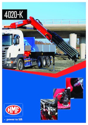 Hidraulikus rakodódaruk HMF 4020-K4-RCS