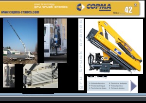Hidraulikus rakodódaruk COPMA 2000 42.1 J1