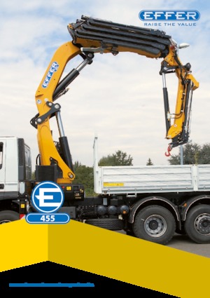 Hidraulikus rakodódaruk Effer 455 8S