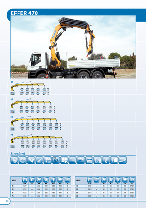 Hidraulikus rakodódaruk Effer 470 6S