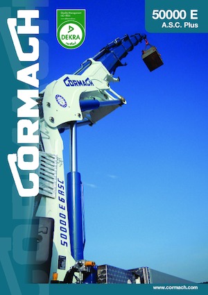 Hidraulikus rakodódaruk Cormach 50000 E9F64 A.S.C. Plus
