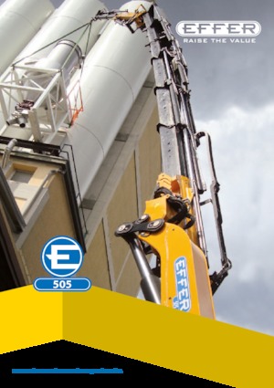 Hidraulikus rakodódaruk Effer 505 8S