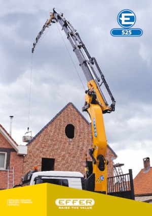 Hidraulikus rakodódaruk Effer 525 6S