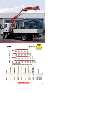 Hidraulikus rakodódaruk Ferrari® 541R A1 