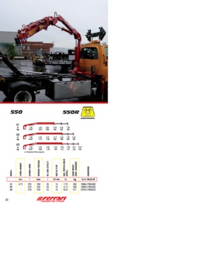 Hidraulikus rakodódaruk Ferrari® 550R A1 