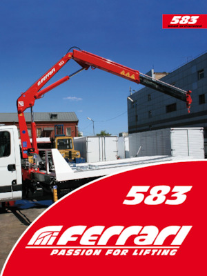 Hidraulikus rakodódaruk Ferrari® 583 A3 J2