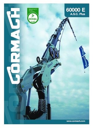 Hidraulikus rakodódaruk Cormach 60000 E8F64 A.S.C. Plus
