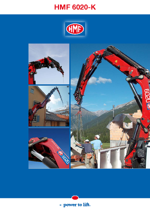 Hidraulikus rakodódaruk HMF 6020-K6