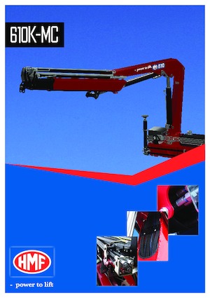 Hidraulikus rakodódaruk HMF 610K-4