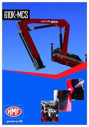 Hidraulikus rakodódaruk HMF 610-K4-MCS