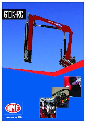 Hidraulikus rakodódaruk HMF 610-K1-RC