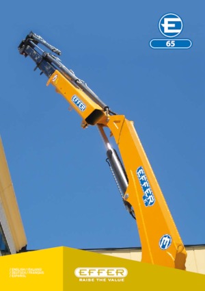 Hidraulikus rakodódaruk Effer 65 4S