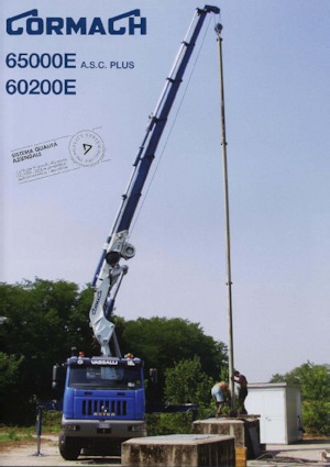 Hidraulikus rakodódaruk Cormach 65000 E6F A.S.C. Plus