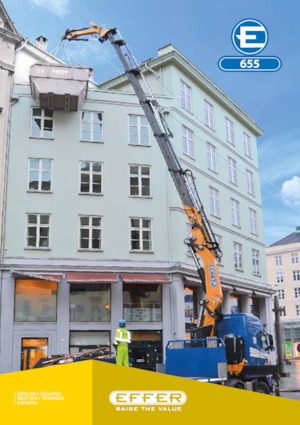 Hidraulikus rakodódaruk Effer 655 4S