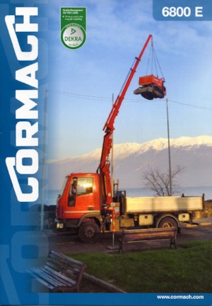 Hidraulikus rakodódaruk Cormach 6800 E1
