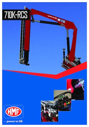 Hidraulikus rakodódaruk HMF 710-K1-RCS