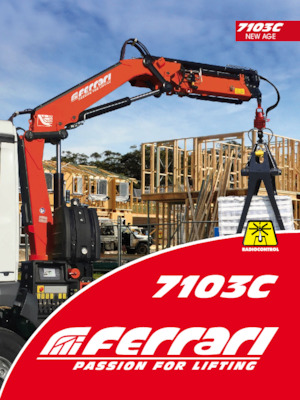 Hidraulikus rakodódaruk Ferrari® 7103C A2 