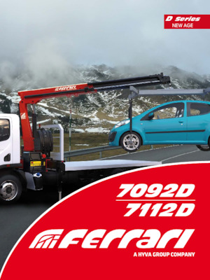 Hidraulikus rakodódaruk Ferrari® 7112D A4 