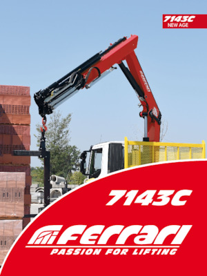 Hidraulikus rakodódaruk Ferrari® 7143C A6 