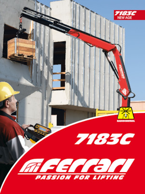 Hidraulikus rakodódaruk Ferrari® 7183C A6 