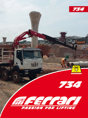 Hidraulikus rakodódaruk Ferrari® 734 A3 