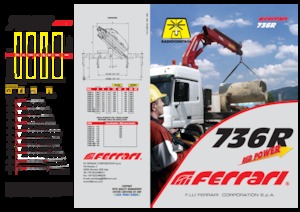 Hidraulikus rakodódaruk Ferrari® 736R A2 