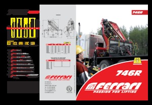 Hidraulikus rakodódaruk Ferrari® 746R A4 