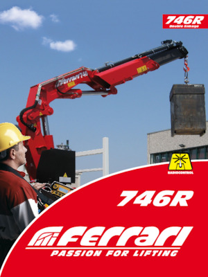 Hidraulikus rakodódaruk Ferrari® 746R A7 