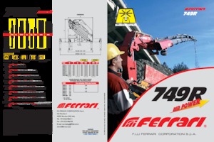 Hidraulikus rakodódaruk Ferrari® 749R A4 