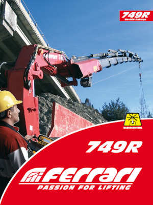 Hidraulikus rakodódaruk Ferrari® 749R A6 J4 