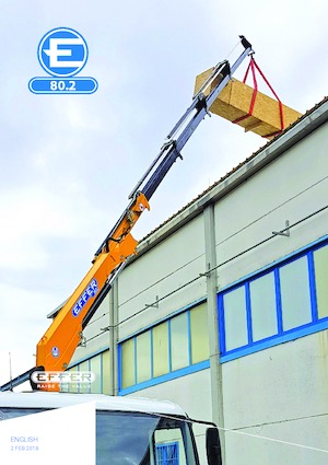 Hidraulikus rakodódaruk Effer 80.2 2S