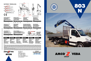 Hidraulikus rakodódaruk Amco Veba 803N-3 S