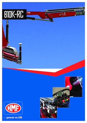Hidraulikus rakodódaruk HMF 810-K3-RC