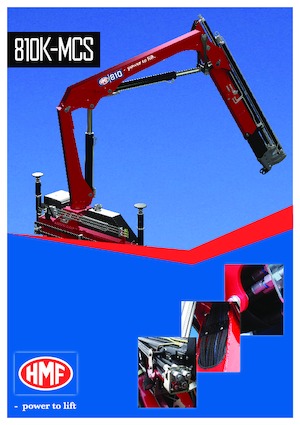 Hidraulikus rakodódaruk HMF 810-K2-MCS