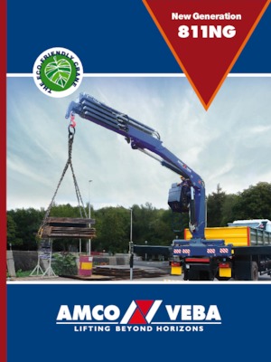 Hidraulikus rakodódaruk Amco Veba 811NG-3 S