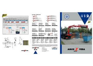 Hidraulikus rakodódaruk Amco Veba 812-5 S