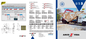 Hidraulikus rakodódaruk Amco Veba 815-3 S