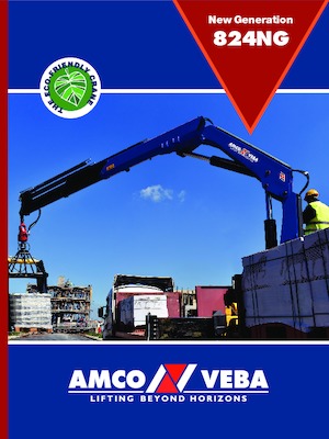 Hidraulikus rakodódaruk Amco Veba 824NGT-3 S 