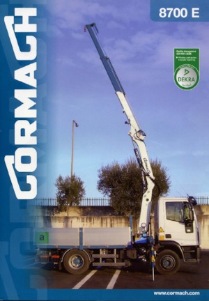 Hidraulikus rakodódaruk Cormach 8700 E3