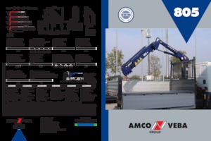 Hidraulikus rakodódaruk Amco Veba 905-3 S